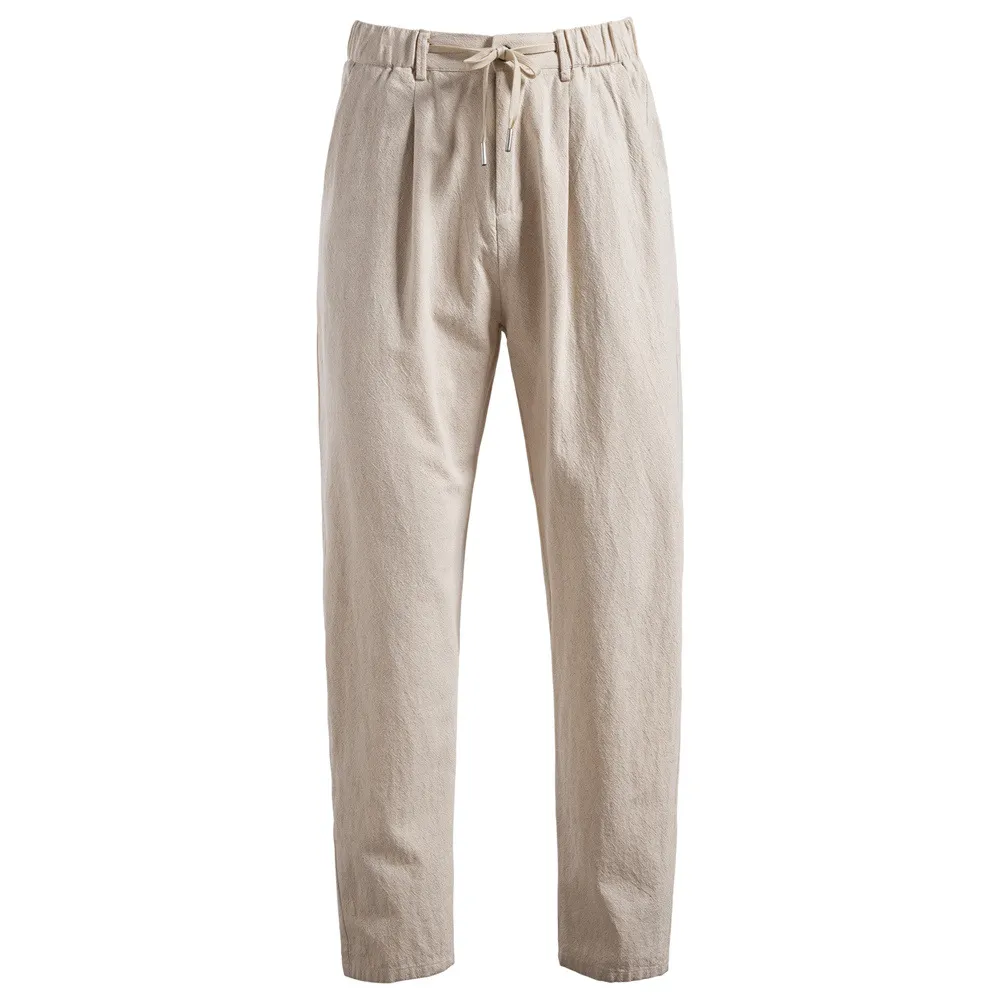 Casual Linen Drawstring Pants
