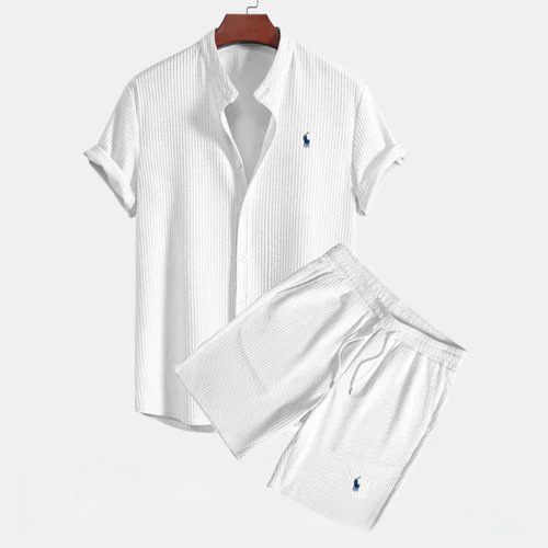 Set Milano Premium - Completo Camicia e Pantaloncini Casual Classic
