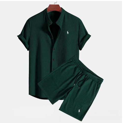 Set Milano Premium - Completo Camicia e Pantaloncini Casual Classic