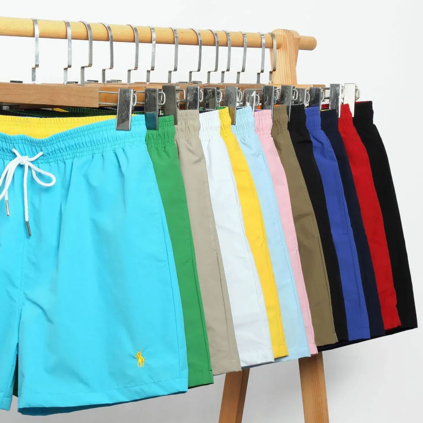 Bermuda esportiva premium - Polo bordado