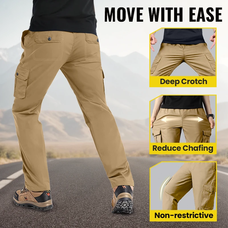 🎁Offerte speciali - 50% DI SCONTO👖Pantaloni cargo multi-tasche da uom