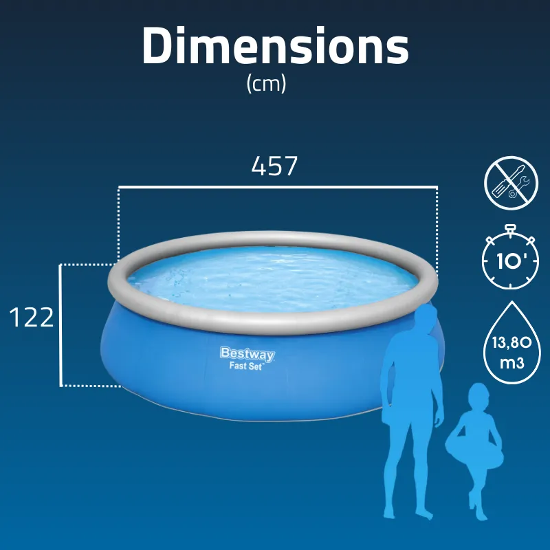 Piscine gonflable ronde