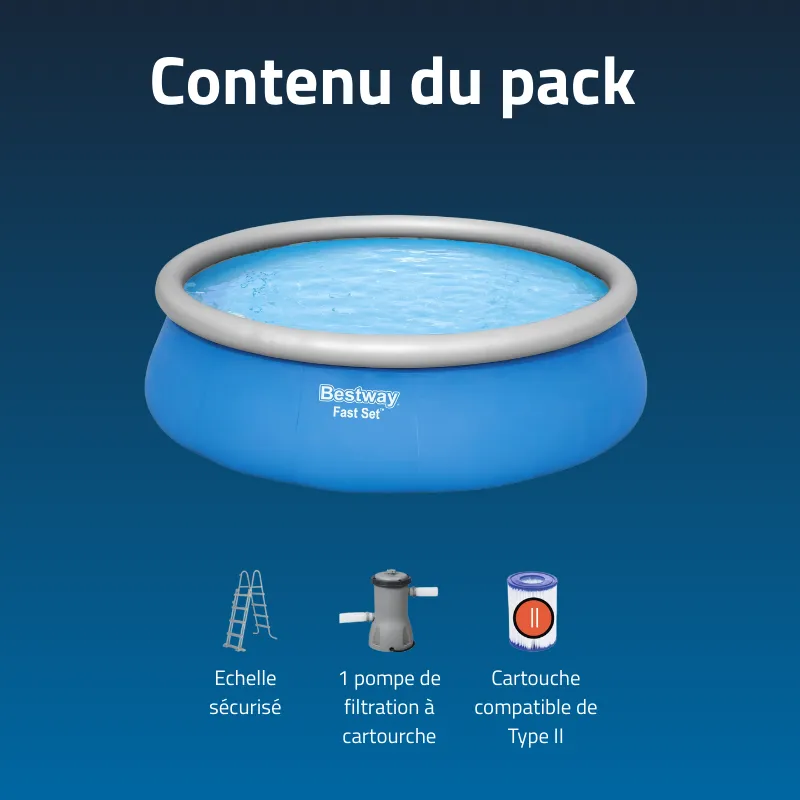 Piscine gonflable ronde