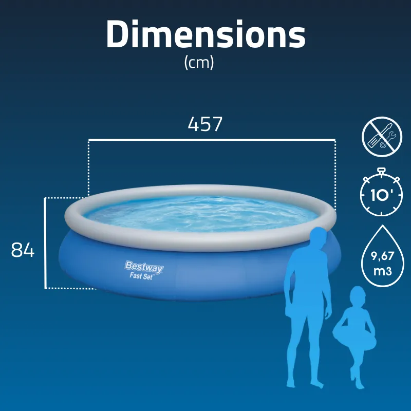 Piscine gonflable ronde