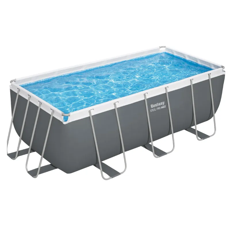 Piscine hors sol tubulaire rectangulaire