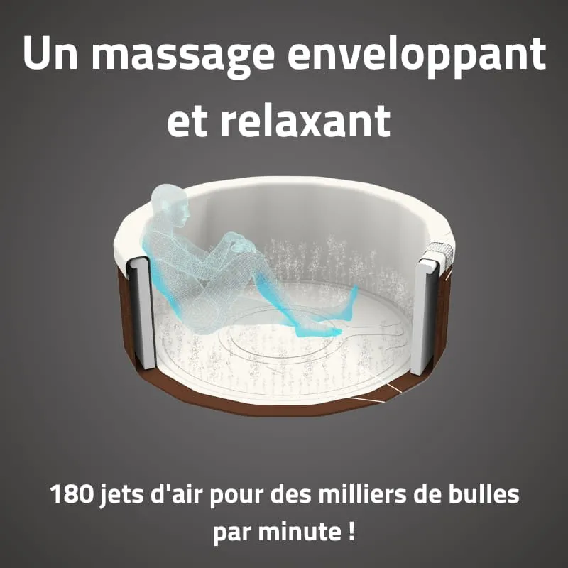 Spa semi rigide rond