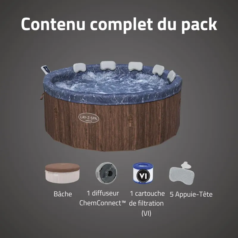 Spa semi rigide rond