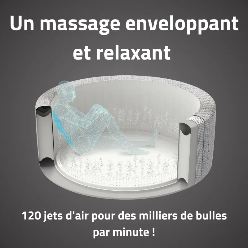 Spa gonflable rond