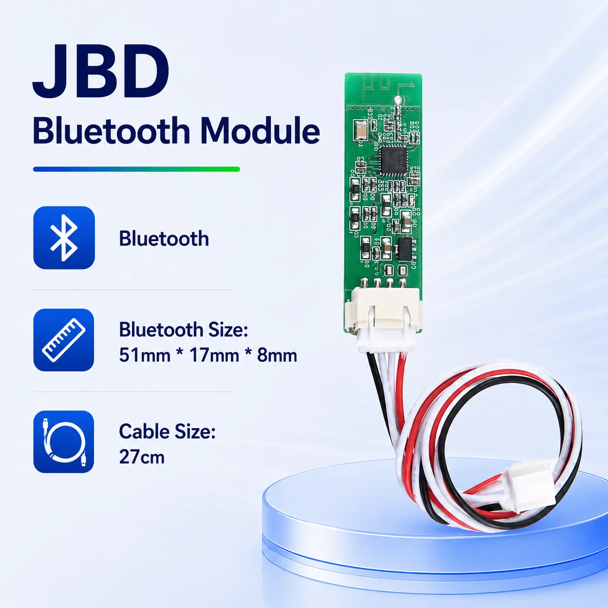 JBD Smart BMS Bluetooth Module | Mobile App Connection for Battery Monitoring & Configuration
