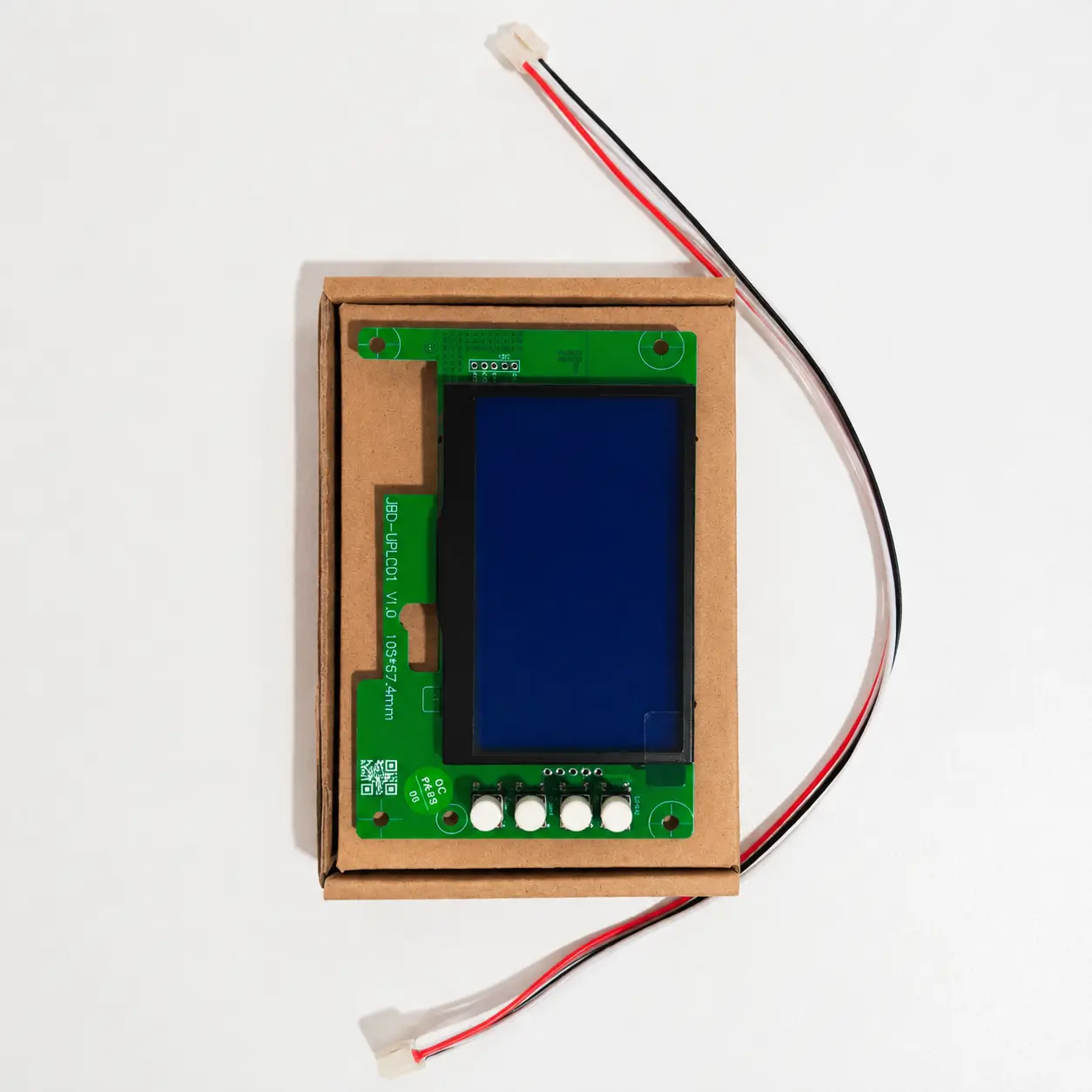 JBD UPLCD01 button display screen for ESS BMS with real-time battery monitoring and parameter display