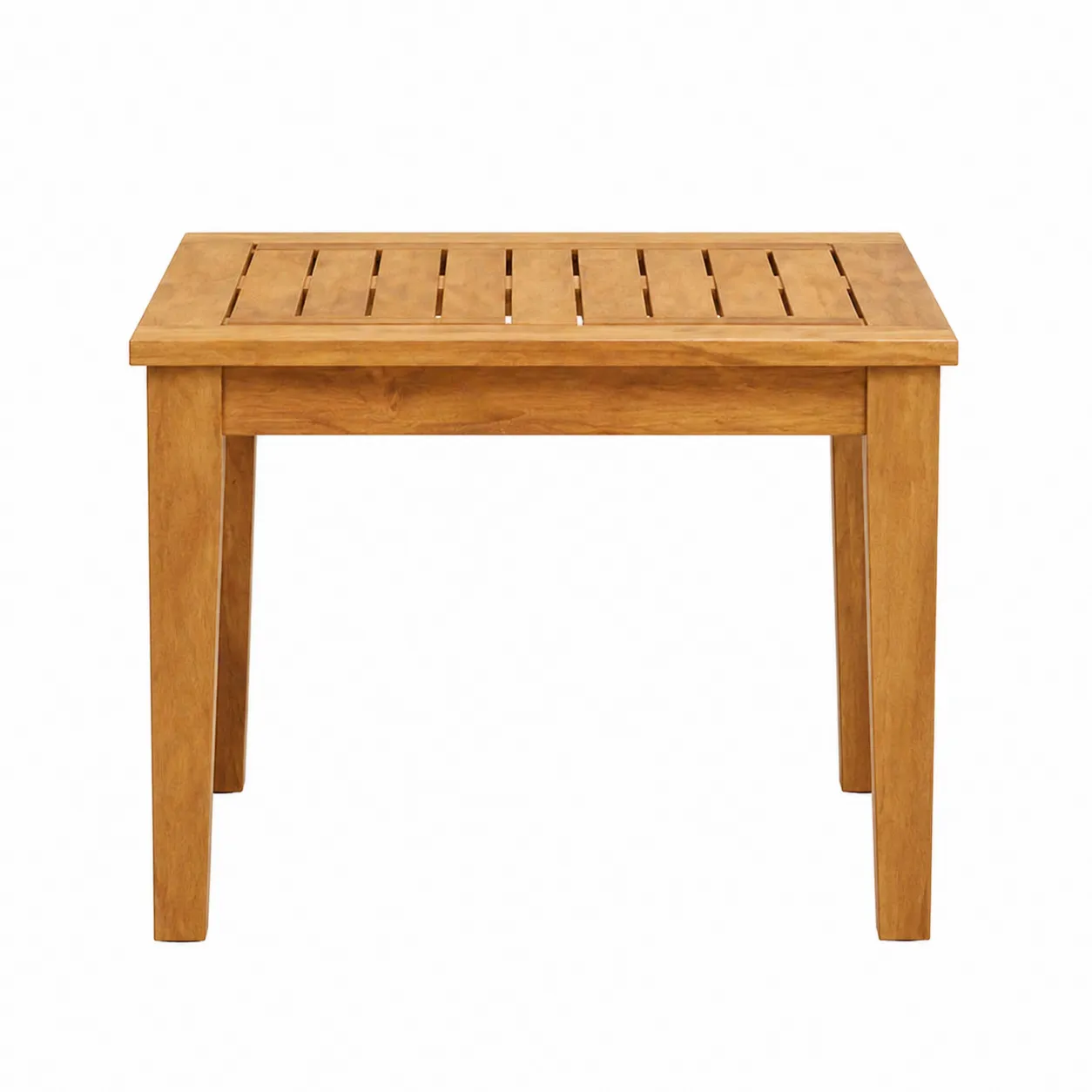 Tavolino Laterale in Teak 45x45x50 cm