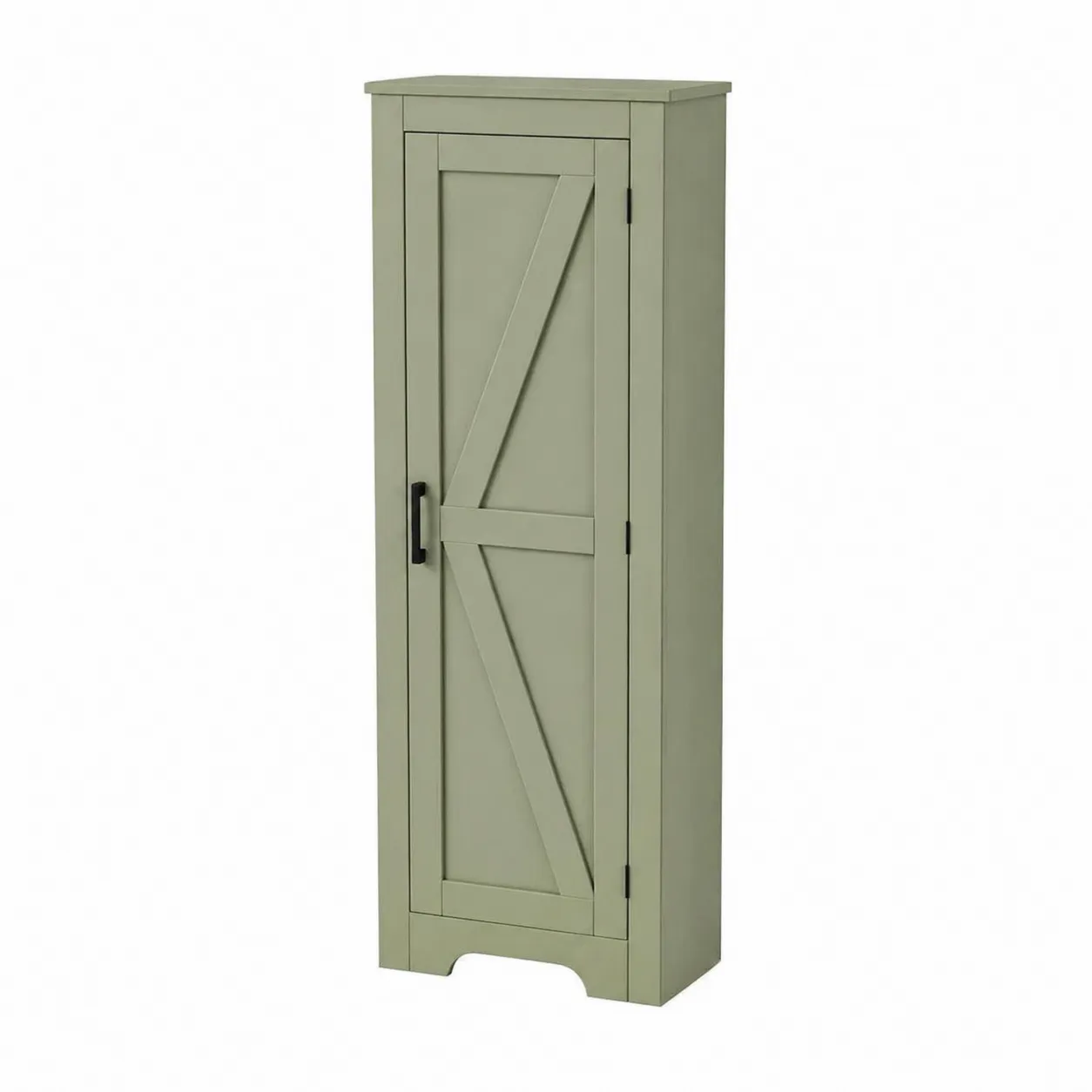 Armoire de rangement en bois à une porte 183cm-Arvilen