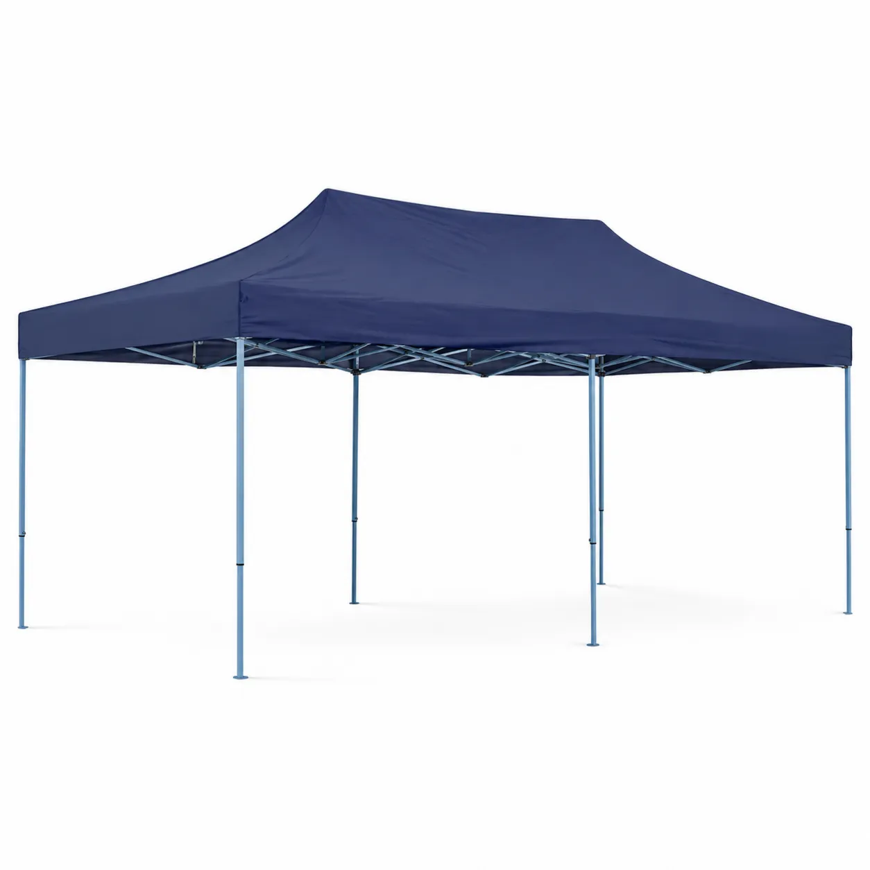 Gazebo pieghevole 3x6 m in poliestere con struttura in acciaio-Haviranest