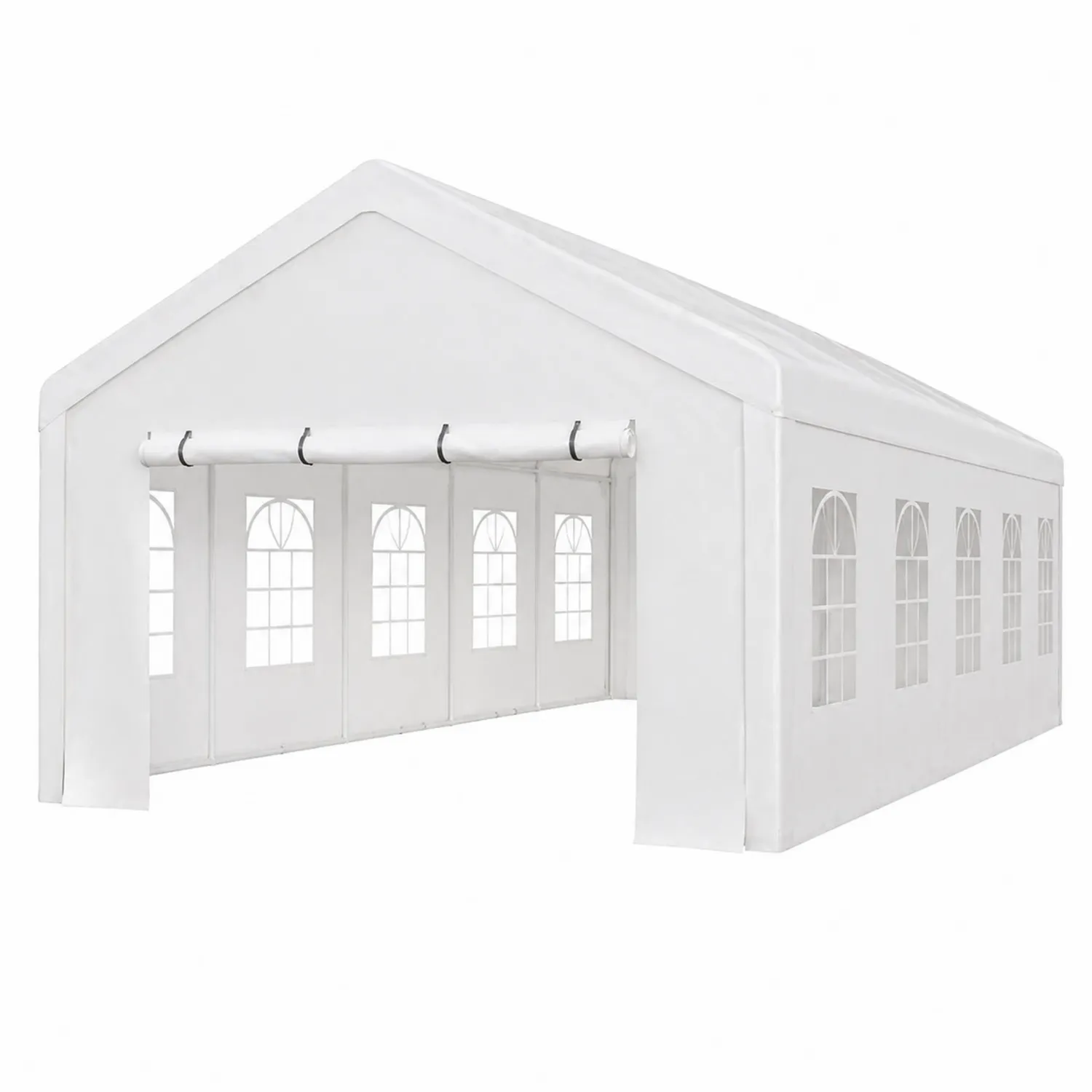 Namiot stalowy ogrodowy 6x12 m Biały