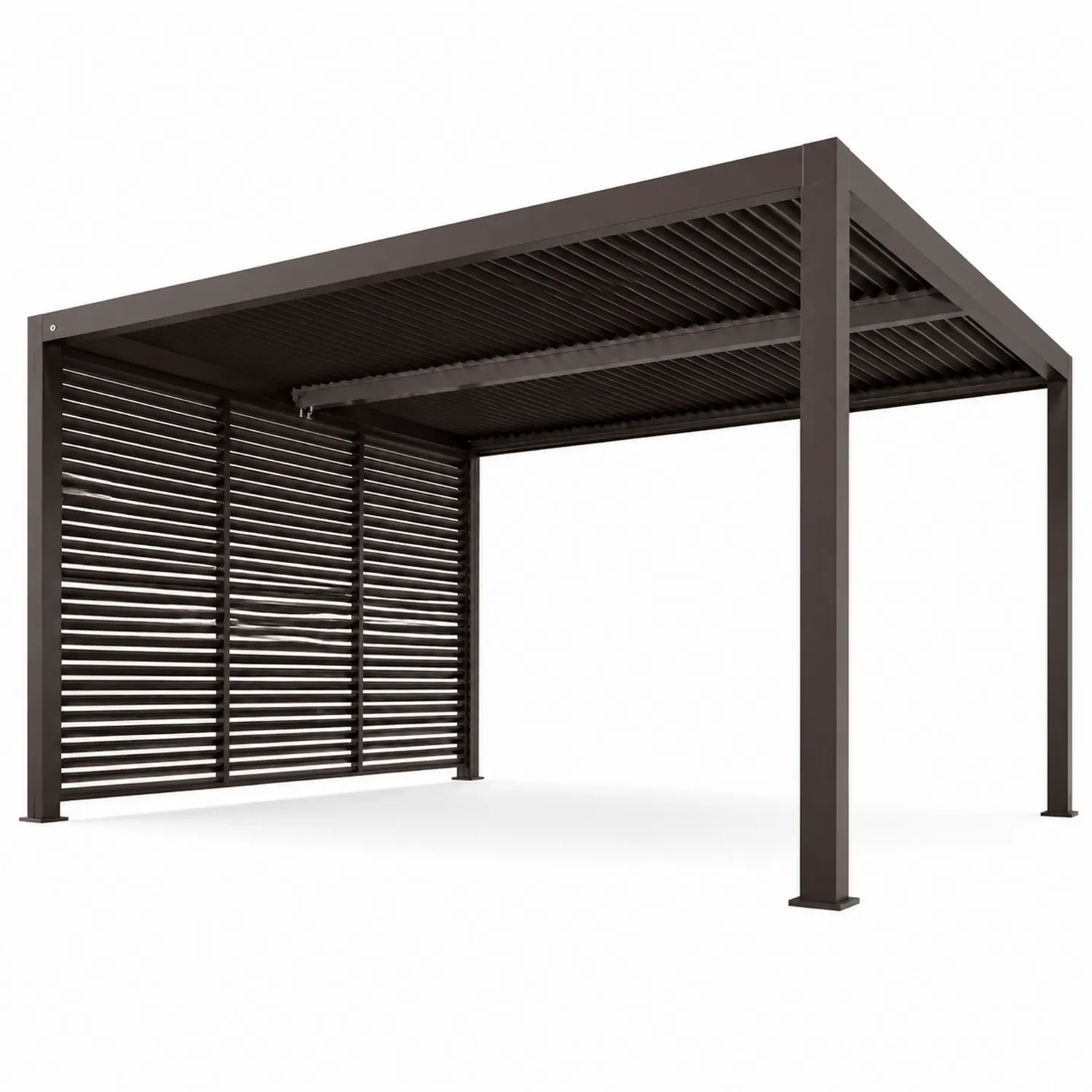 Aluminiowa Pergola z Regulowanym Dachem 300x400 cm Antracytowa