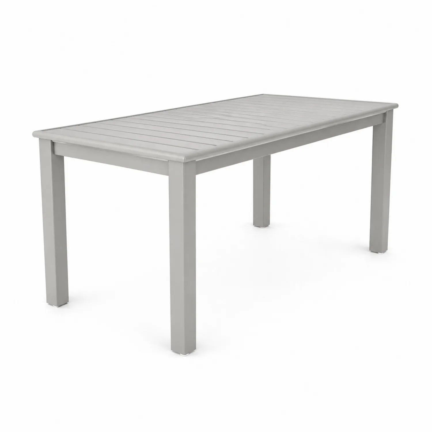 Stół ogrodowy aluminiowy prostokątny 180cm Szary