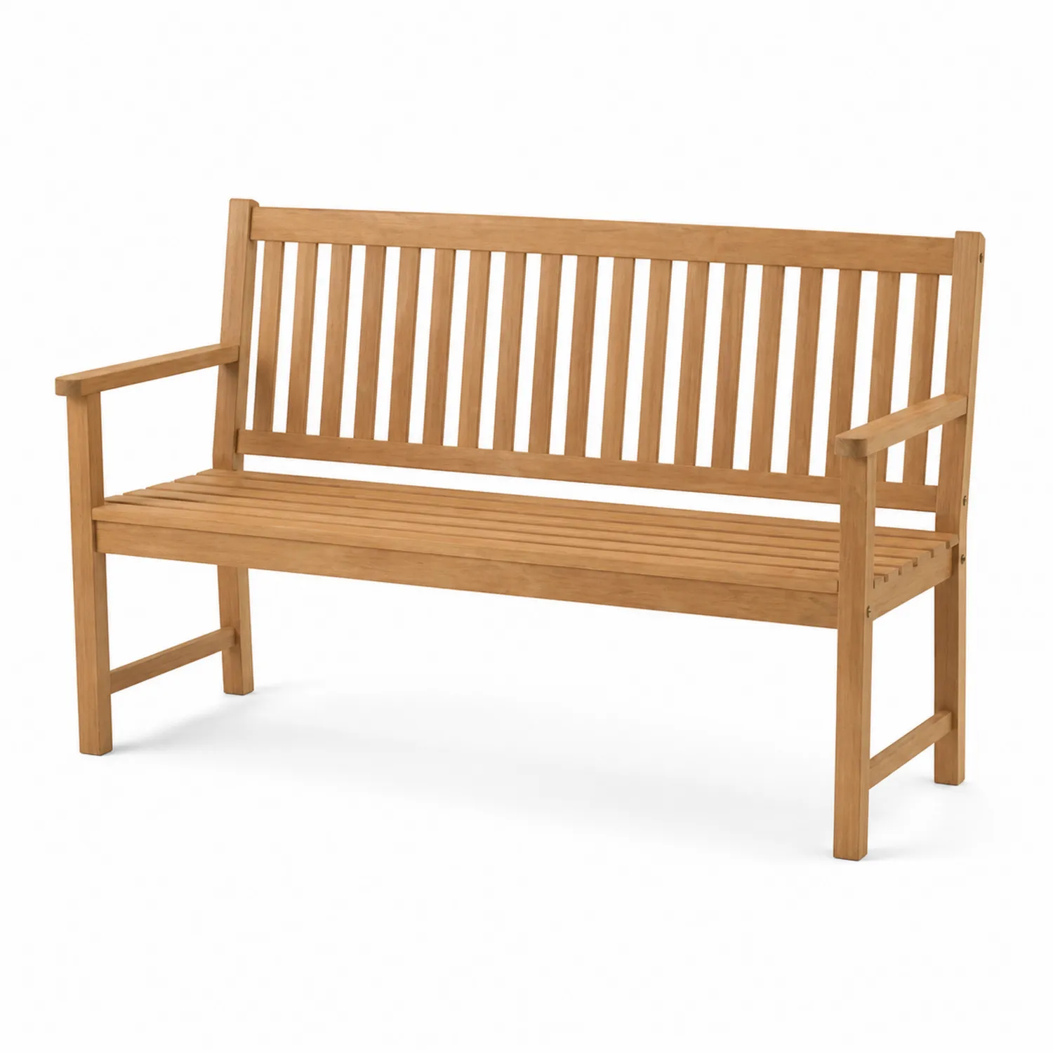 Banc en bois de teck 150 cm Marron