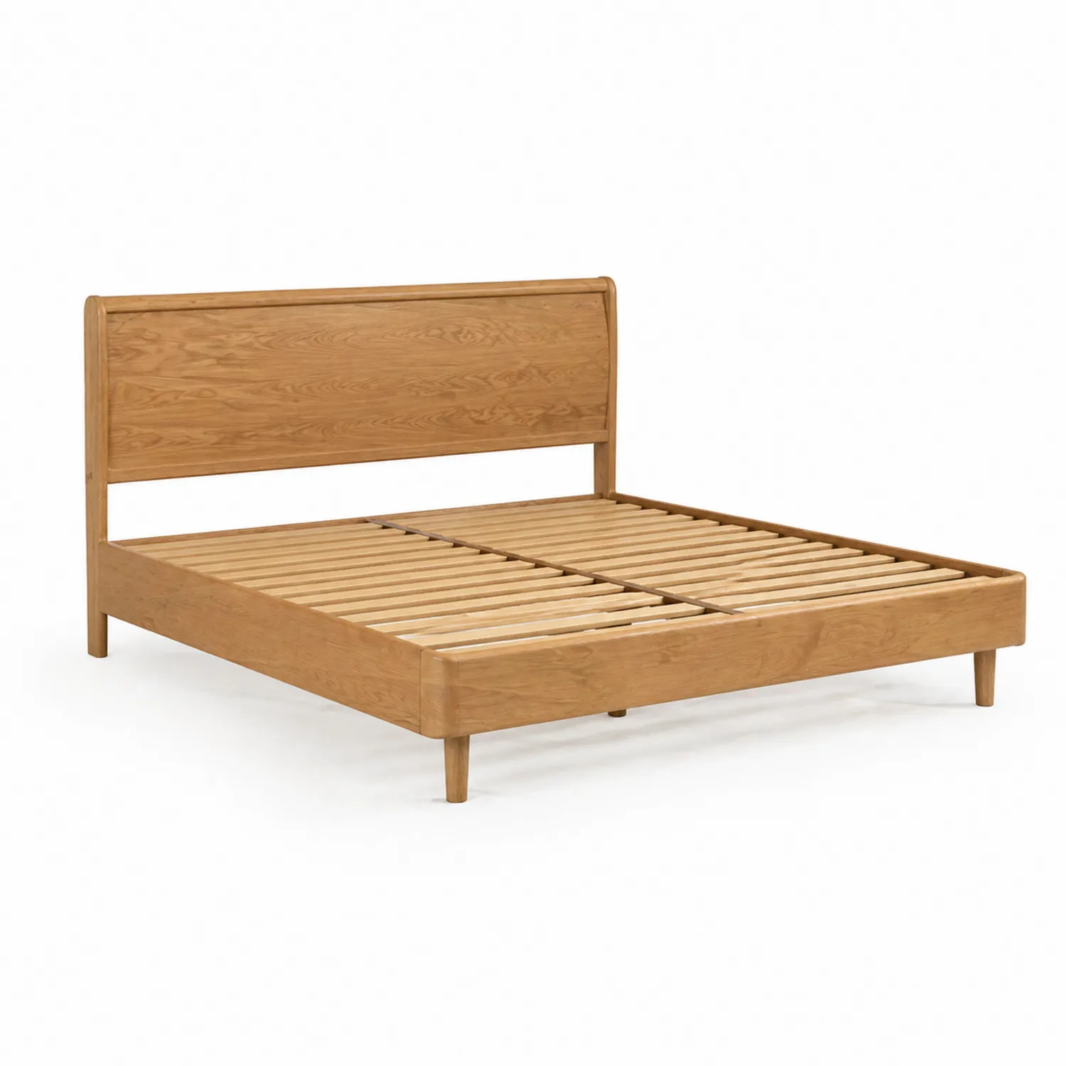 Lit double en bois 200x160 cm