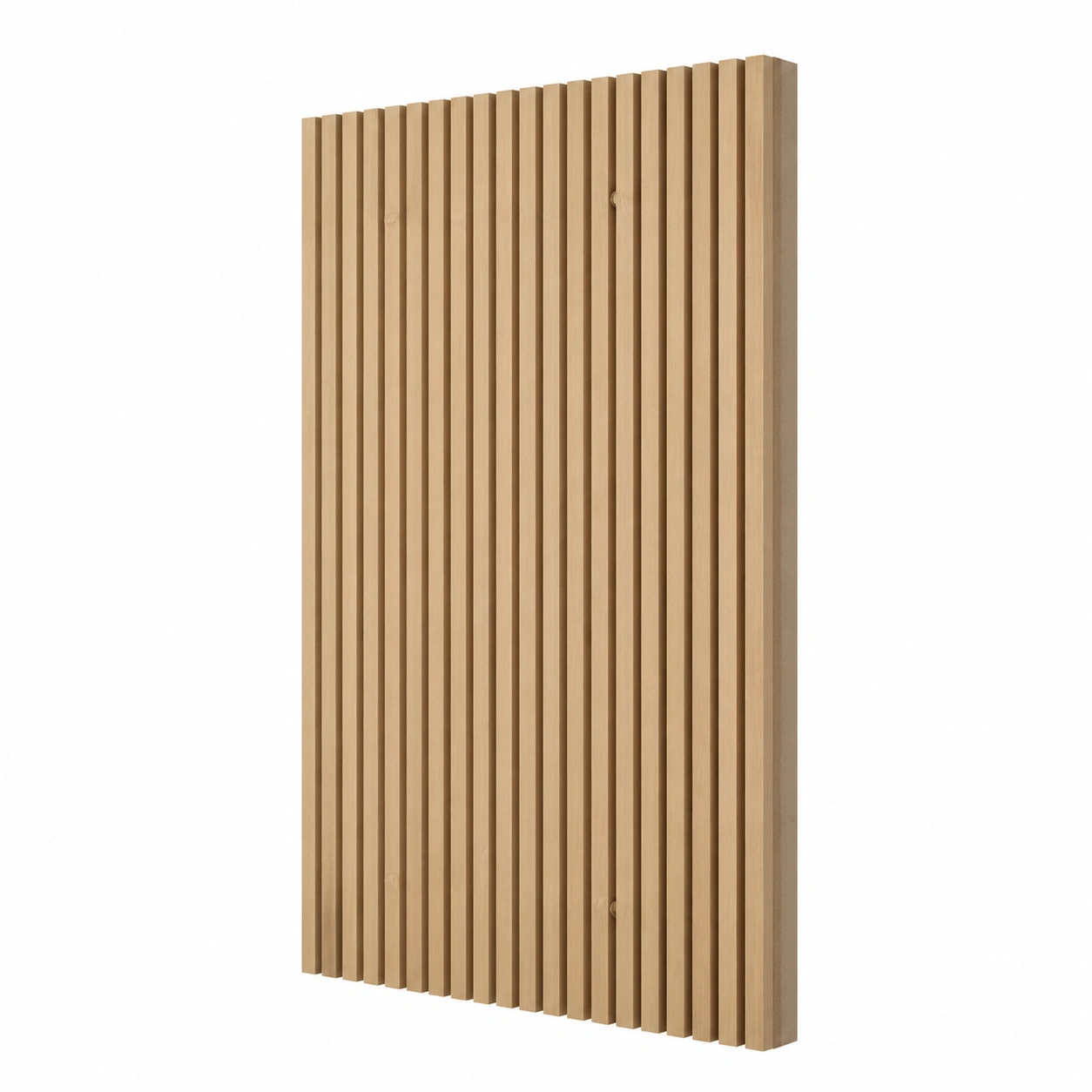 Akustik Wandpaneel MDF Filz – Sandfarben – 3D Lamellen Design 50x125 cm-orderzaro