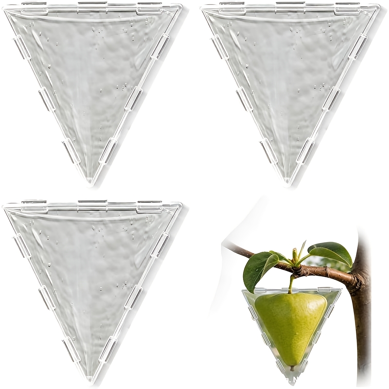 Reusable Transparent Portable Fruit Shaping Mold Suitable for Growing Apples, Strawberries, Citrus - Transparent Fruit Modeling for Garden, Hobbyists, Education & DIY Crafts, Reusable