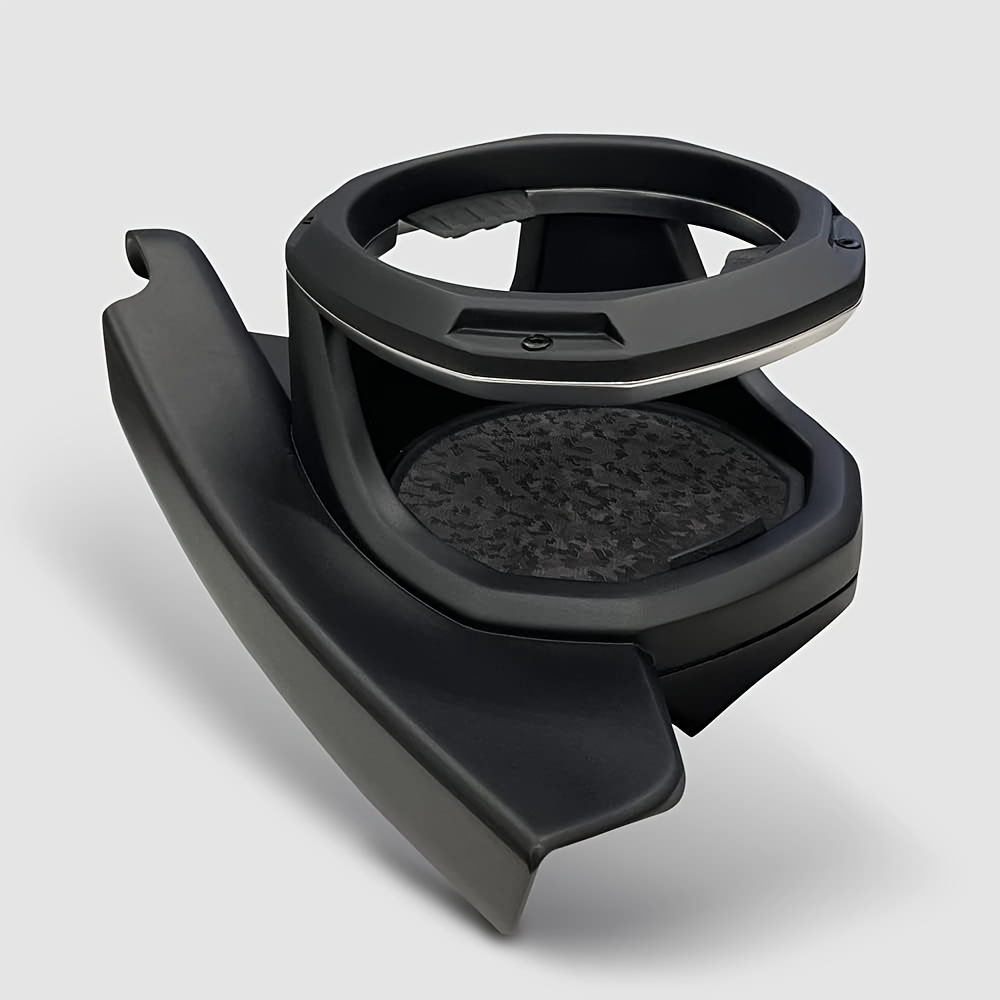 Car Cup Holder for Jeep Wrangler JL/JT Gladiator 2018-2025, Door Mount Water Bottle Holder, Interior Storage Organizer for Drinks, Black