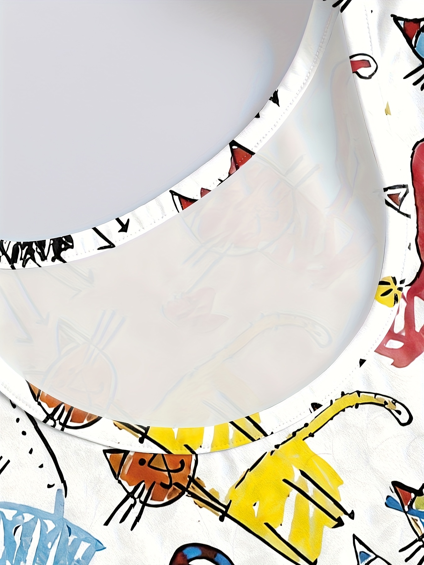 Women's Cute Cat Print Sleeveless Dress – Casual Loose Fit A-Line Summer Dress with Artistic Animal Pattern, Lightweight Tunic Dress for Daily Wear, Vacation & Beach Style