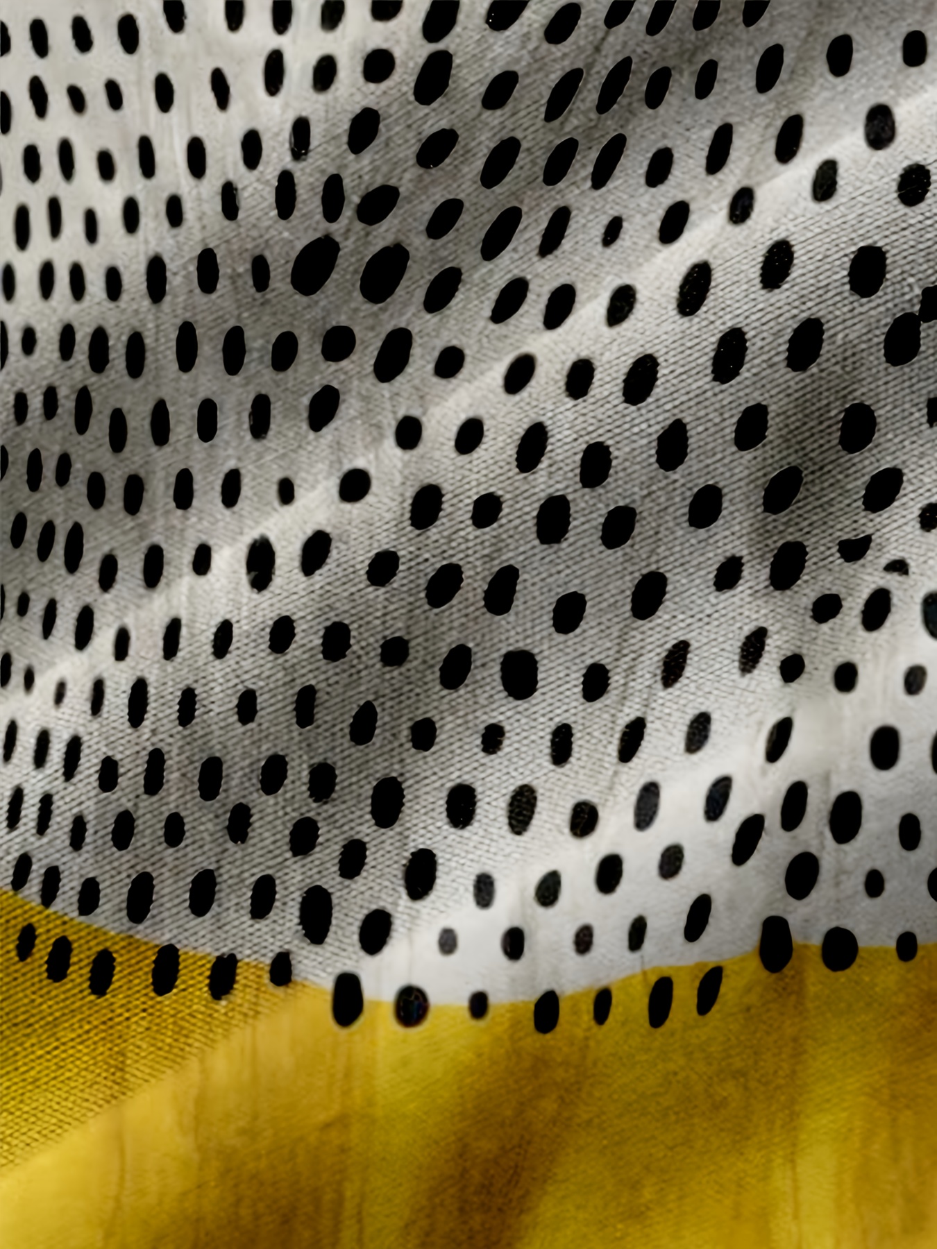 Plus Size Women Two-Tone Polka Dot Short Sleeve Button Down Shirts, Lightweight Polyester Lapel Collar Pocket Blouses, Casual Loose Fit Summer Color Block Tops