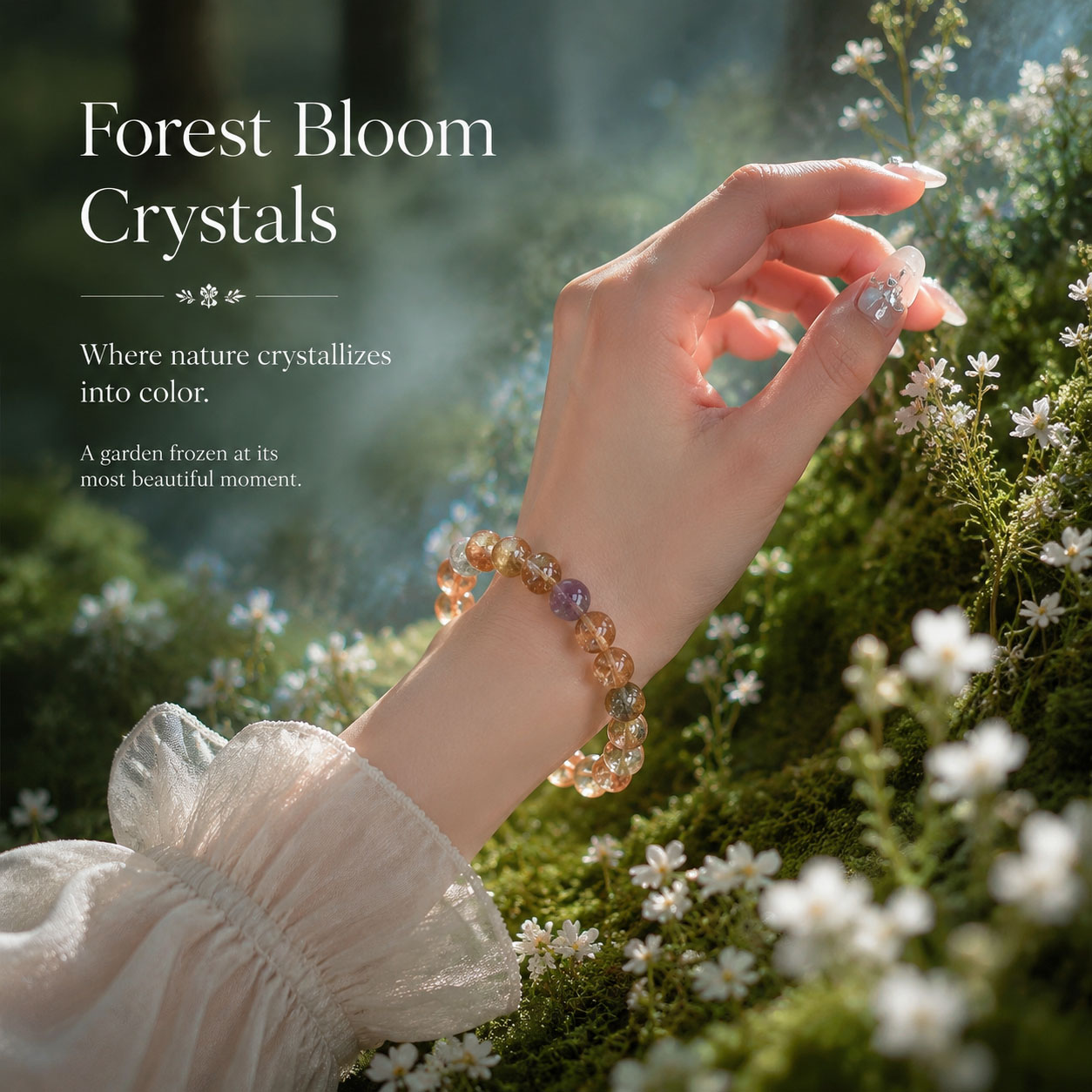 Color Quartz Bead Bracelet - A daily anchor for emotional balance