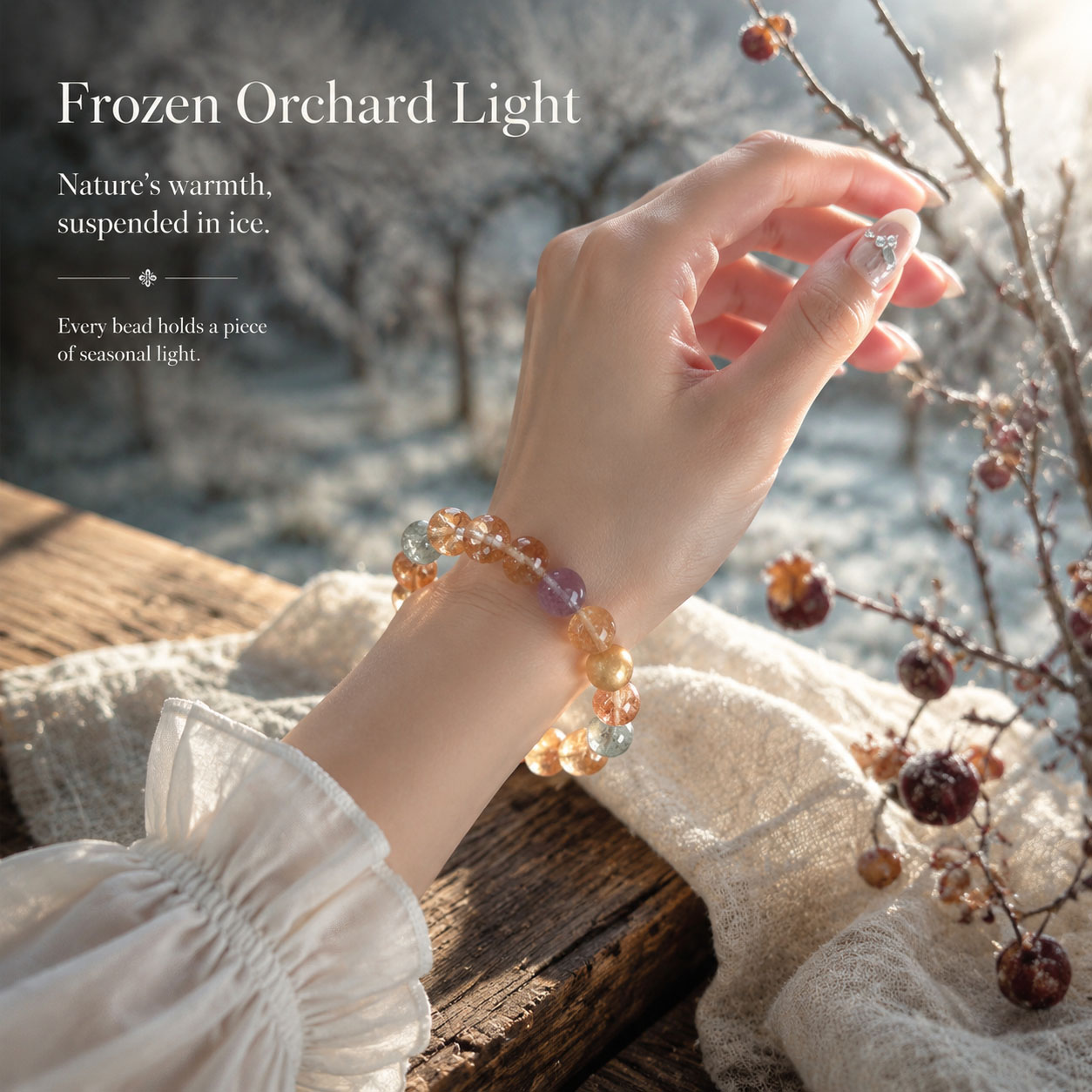 Color Quartz Bead Bracelet - A daily anchor for emotional balance