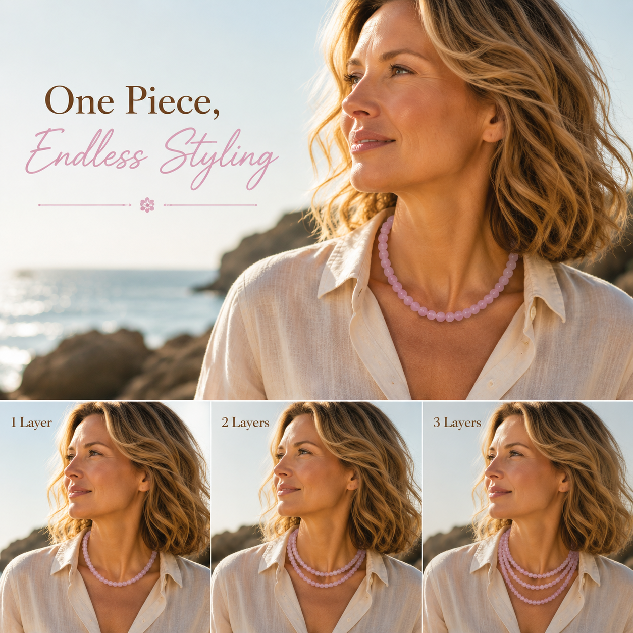 Kunzite – Love & Tranquility Necklace