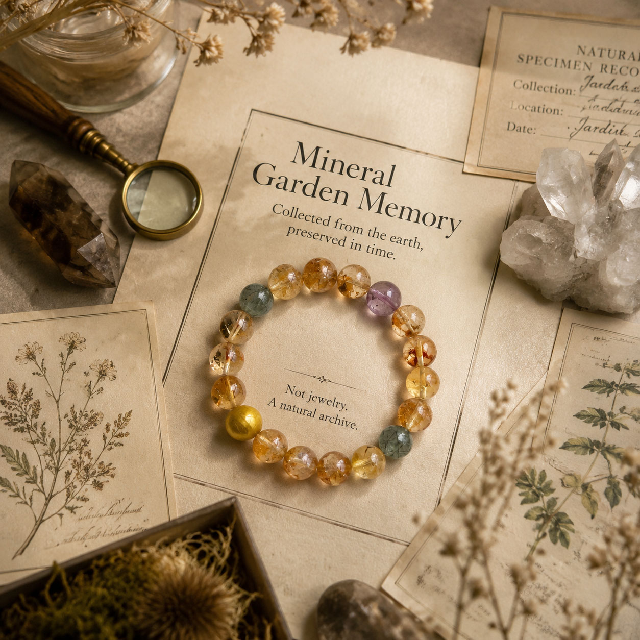 Color Quartz Bead Bracelet - A daily anchor for emotional balance