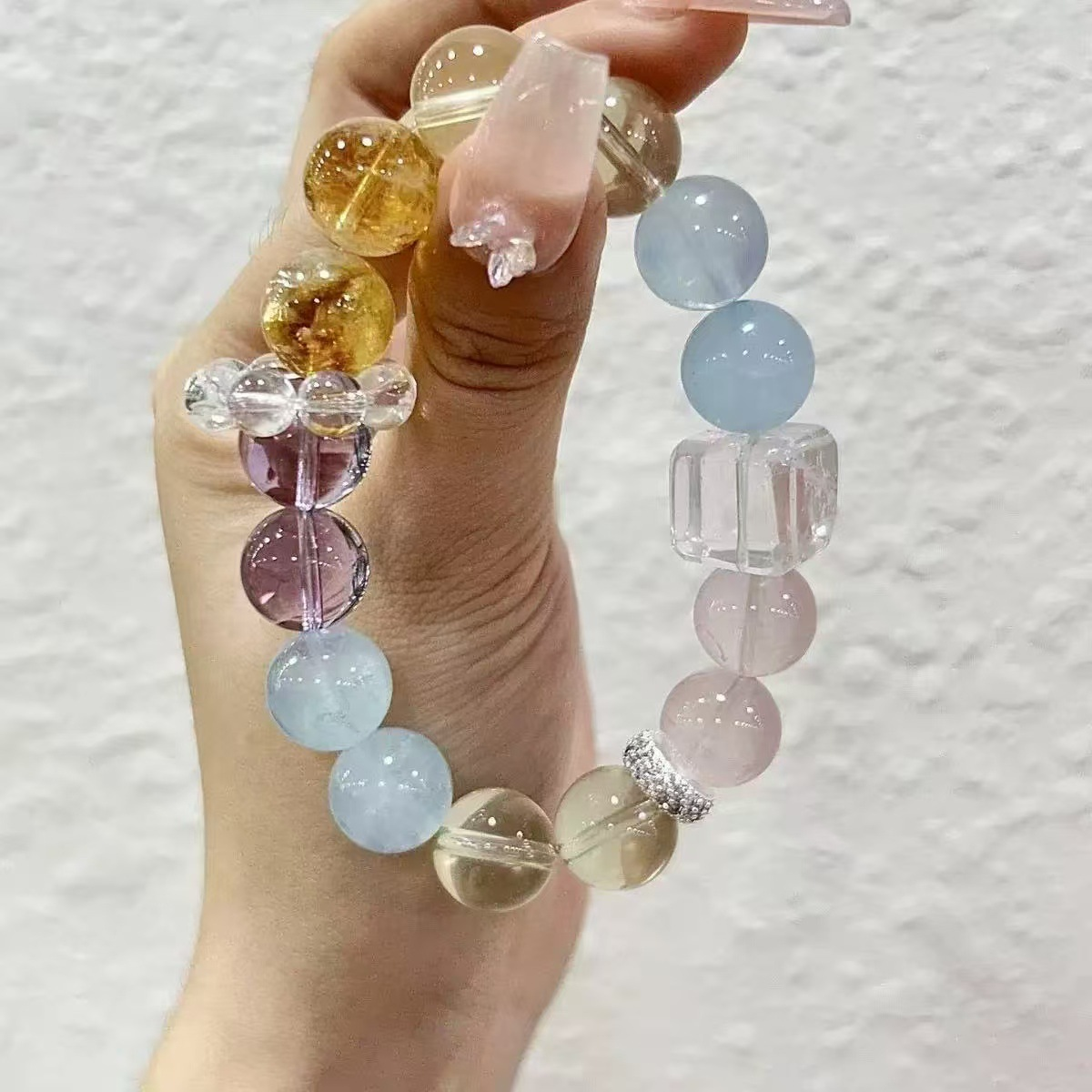 Frozen Nature Palette Crystal Bracelet - Wear the beauty of every season