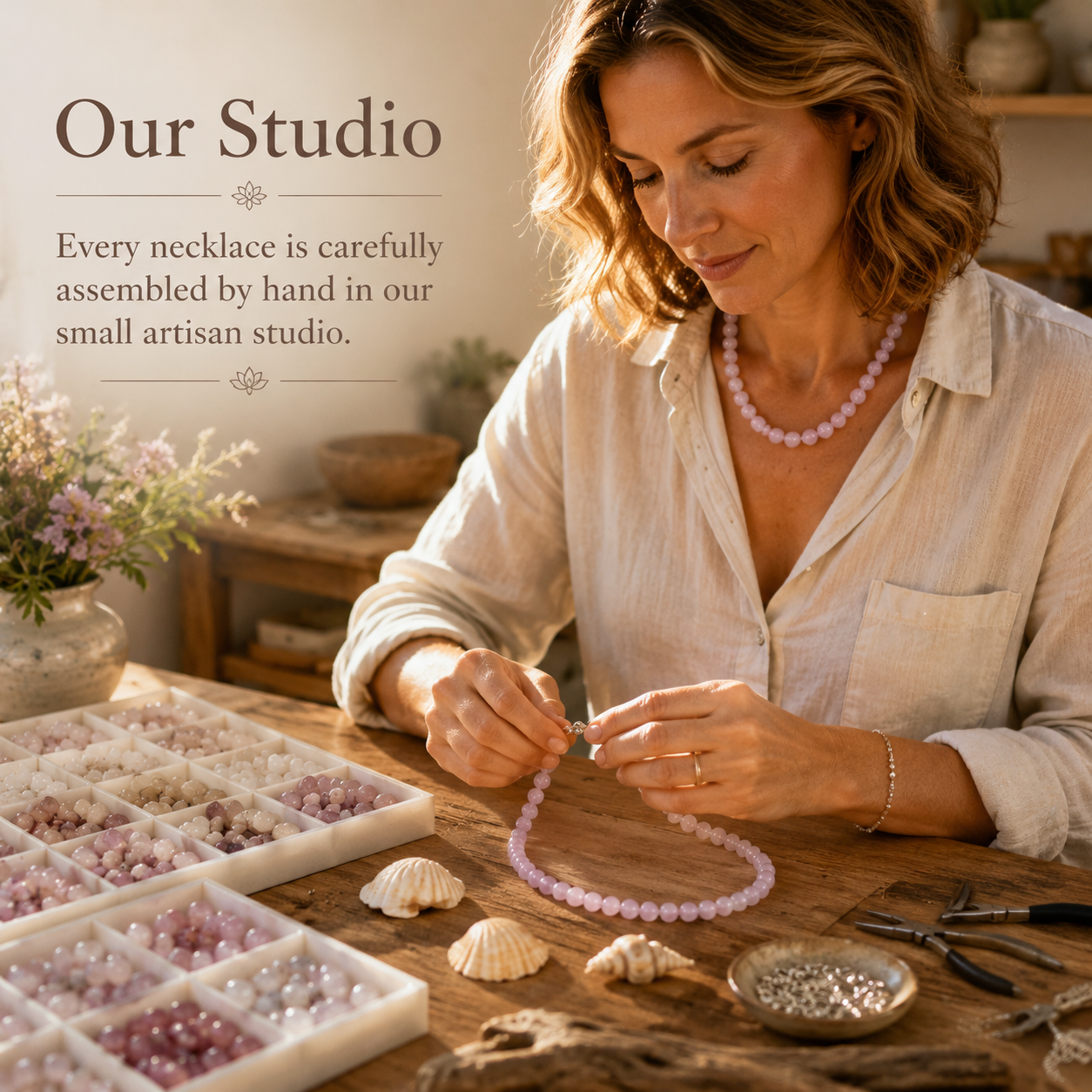 Kunzite – Love & Tranquility Necklace
