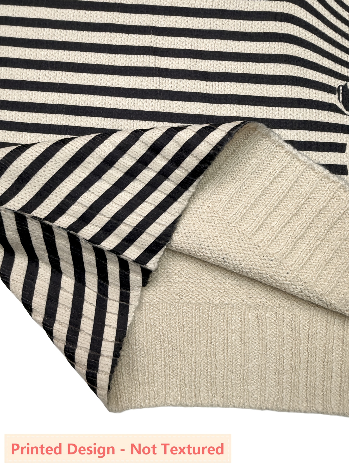 Women's Oversized Turtleneck Sweater, Zebra Stripe Art Print Long Sleeve Loose Casual Fall Winter Pullover Knit Top 