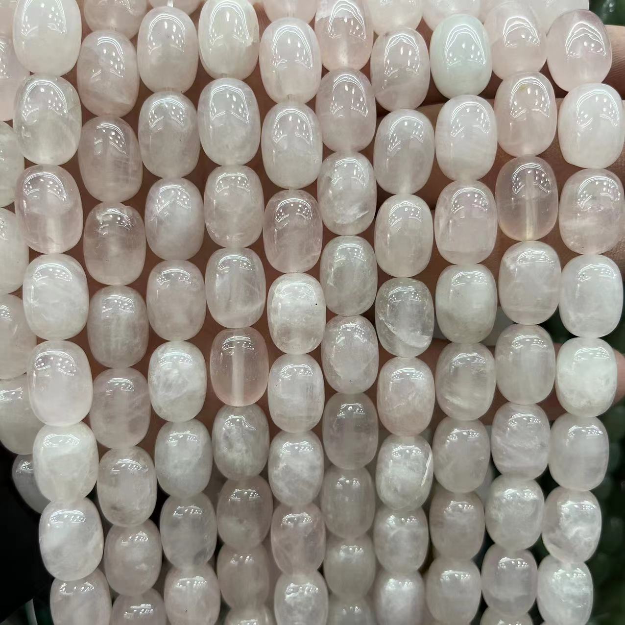 Natural Banded Striped Agate Drum Barrel Loose Beads, 10×14mm Straight Hole Gemstone Spacer Beads for DIY Bracelet Necklace Earring Craft Making, Approx 28 Beads Per Strand