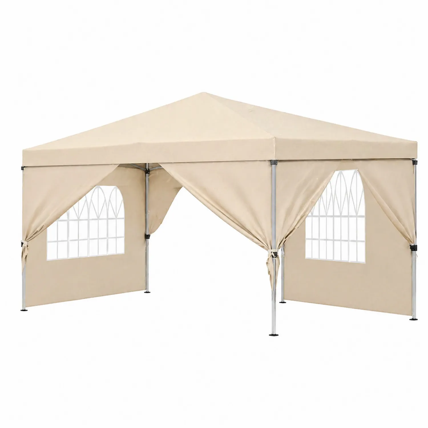Tente en métal et polyester 3x3m Beige-Velriver