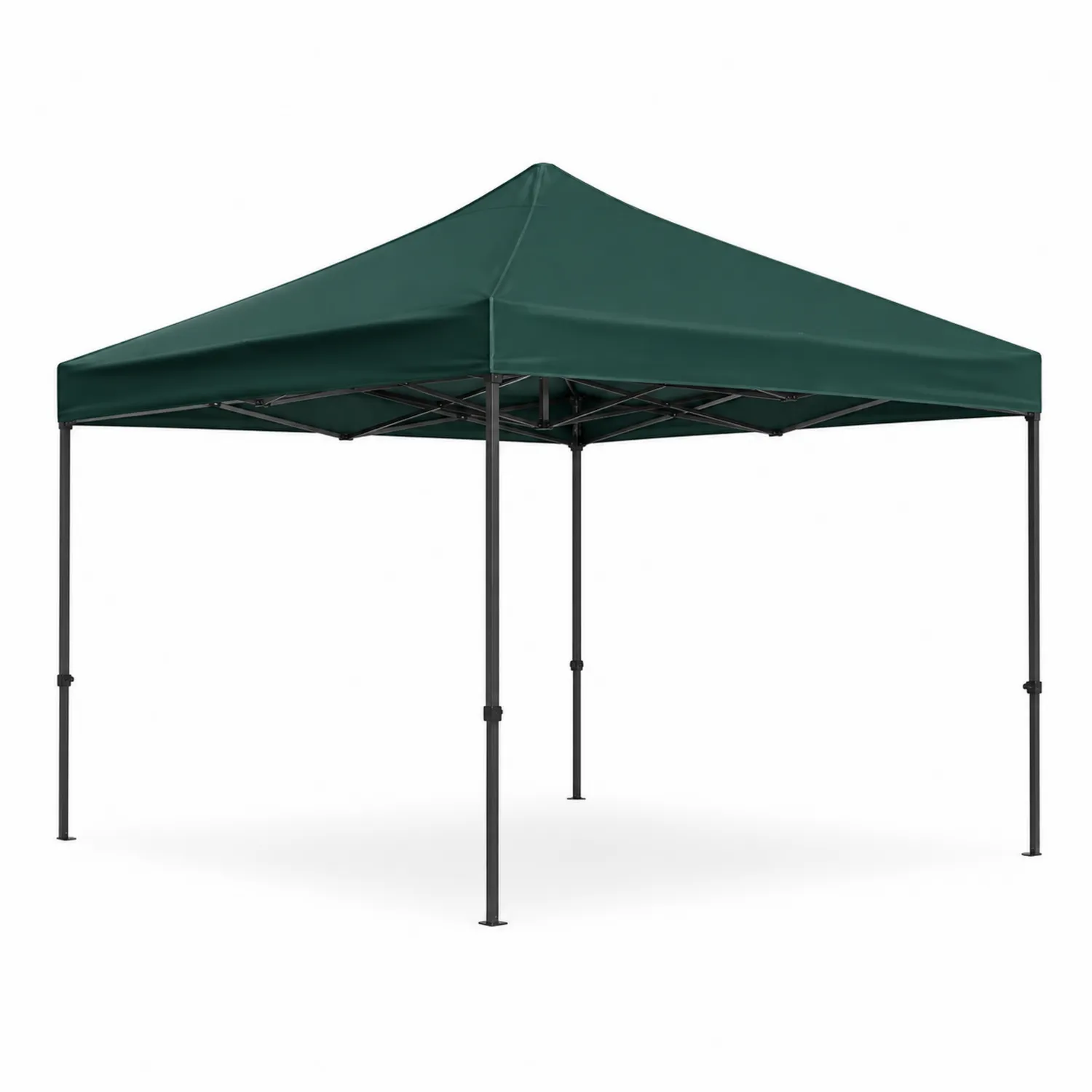 Tente pliante extérieure en polyester et acier 3x3m Vert-Velriver
