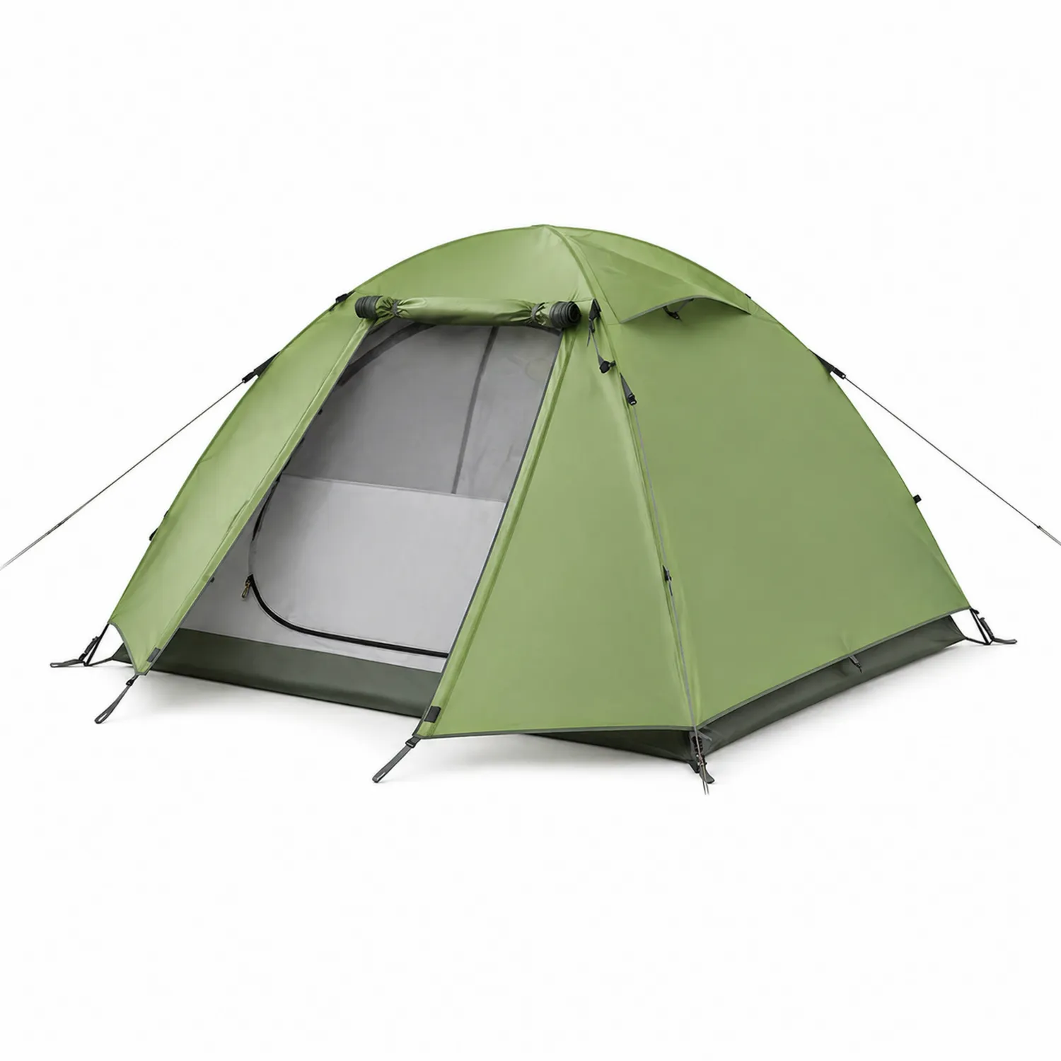 Tente dôme en polyester vert pour 2 personnes-Velriver