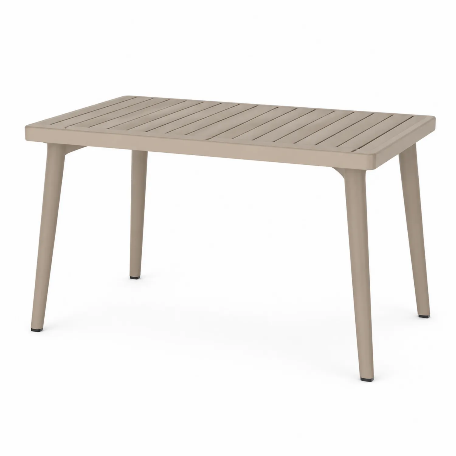 Table de jardin en plastique polypropylène beige-Velriver