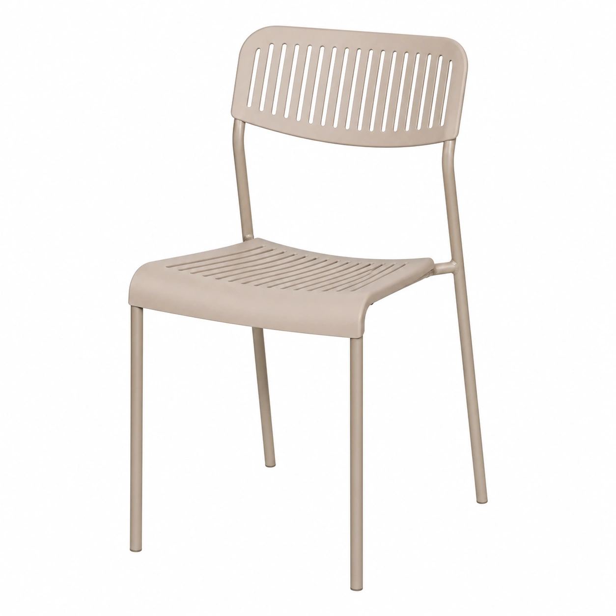 Stuhl Alex Beige Kunststoff B/H/T: ca. 40x80x32,5 cm-furniservicepro