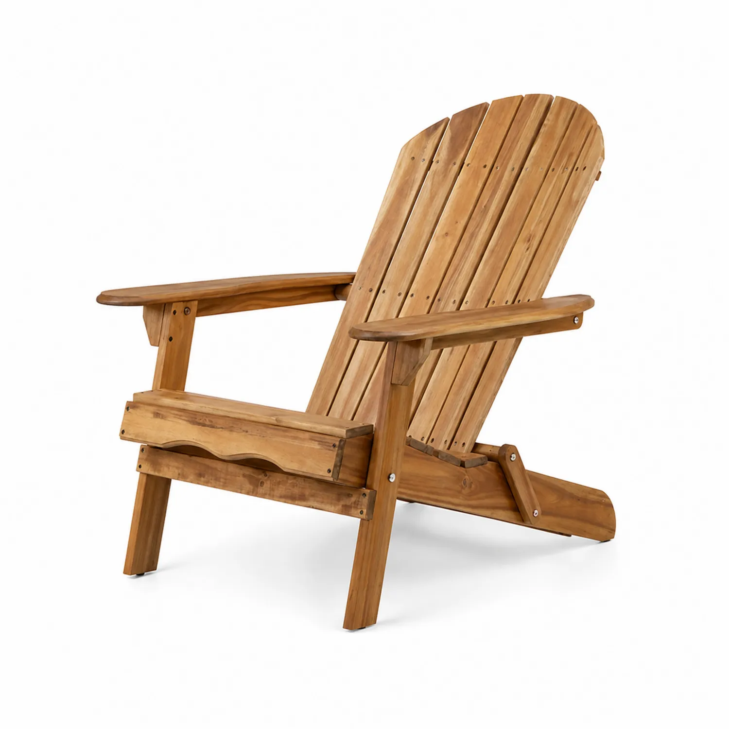Chaise Adirondack en bois d'acacia extérieur