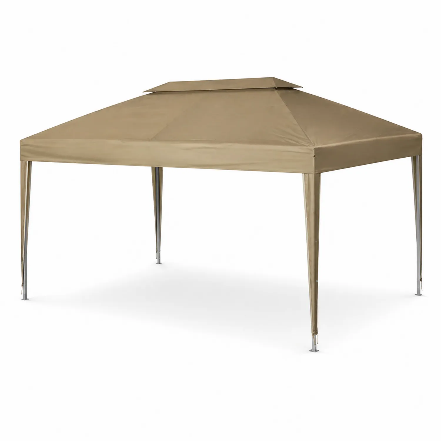 Tonnelle en métal et polyester 3x4m Beige