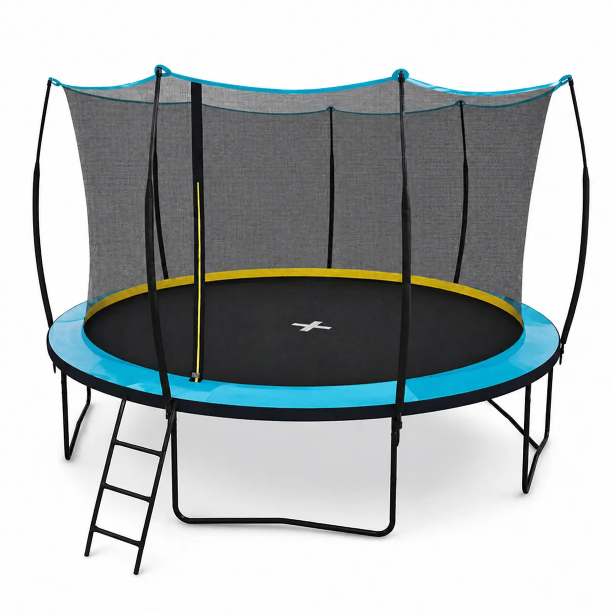 Trampolino con Rete di Sicurezza in Acciaio Ø305 cm