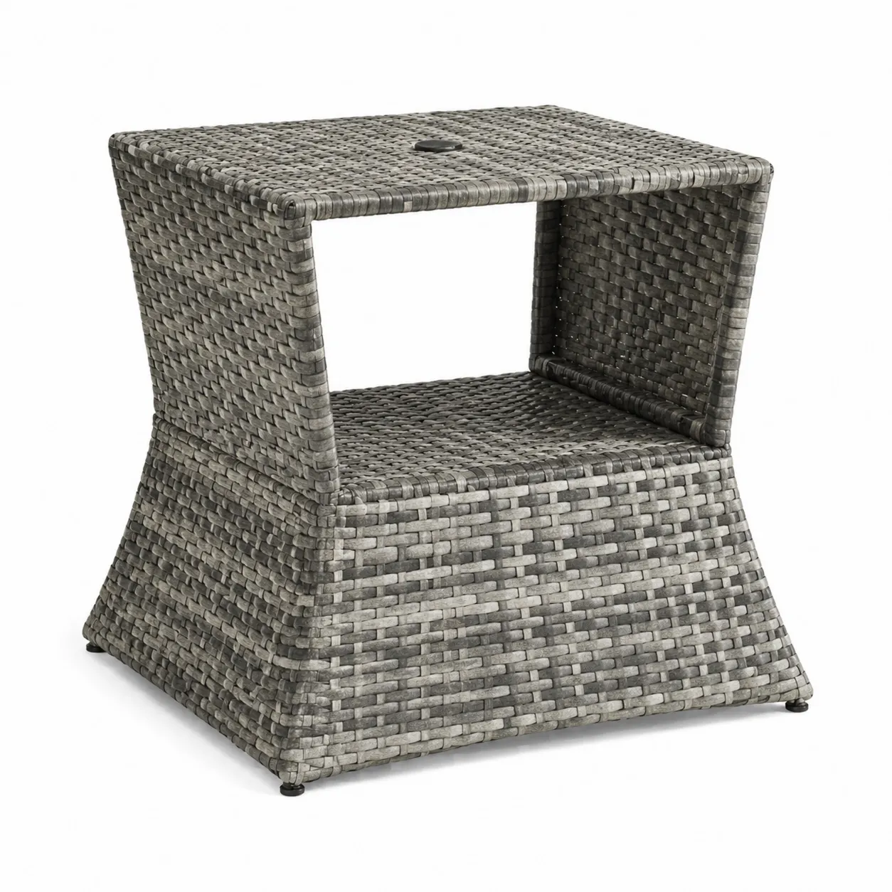 Tavolino in Rattan Intrecciato 50x40x60 cm