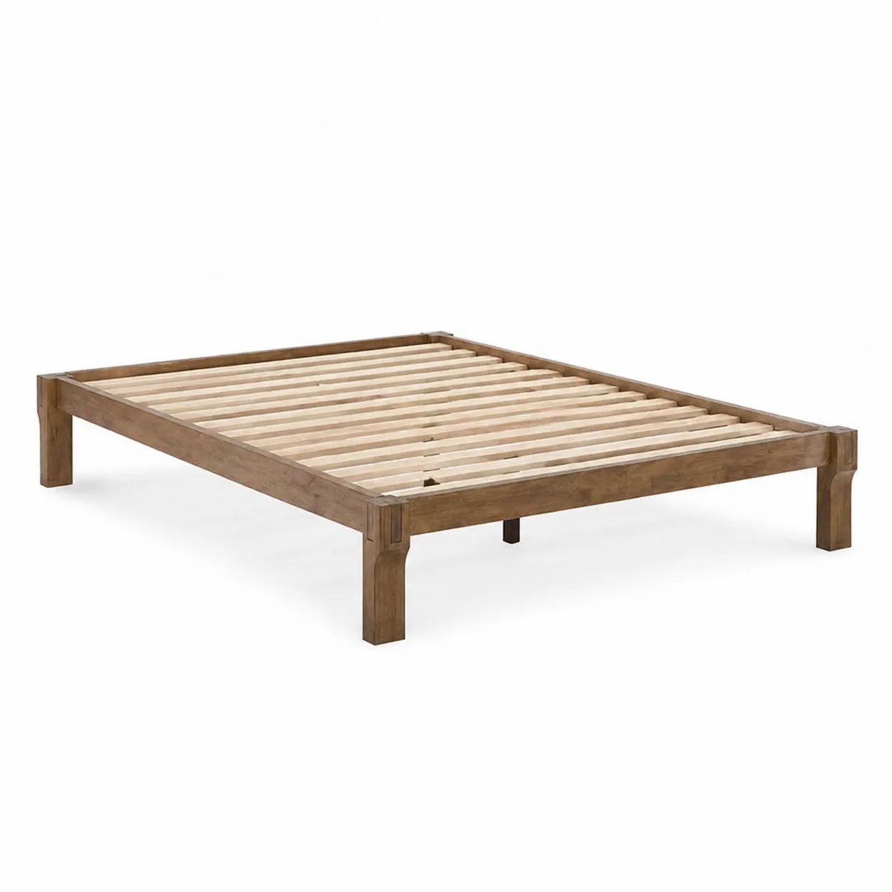 Letto matrimoniale in legno massello 200x160 cm