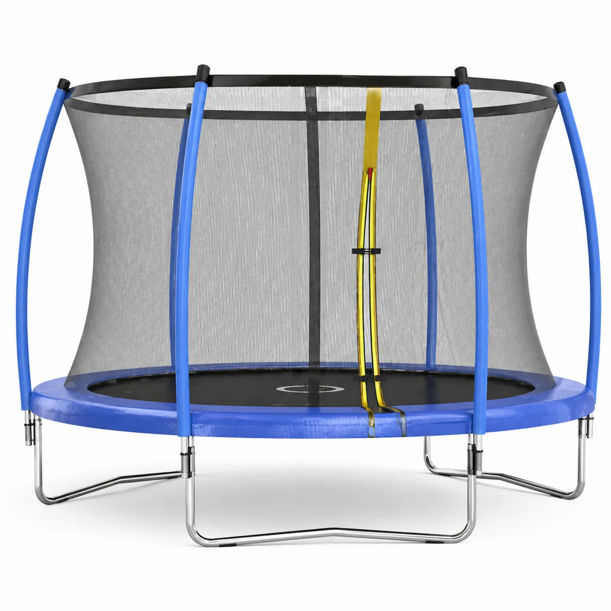 Trampoline Rond avec Filet de Protection 305 cm-Solvicar
