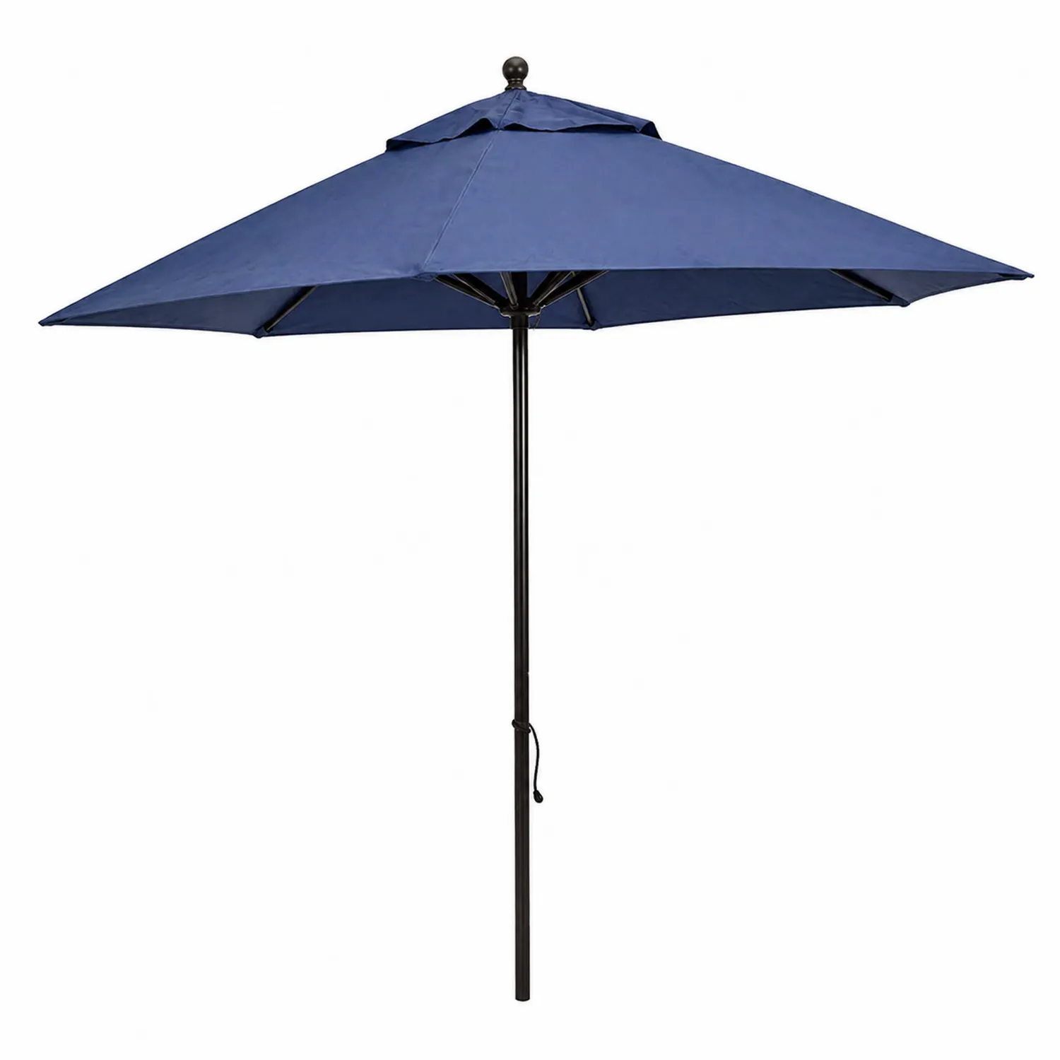 Parasol metalowy z poliestru Ø3m Niebieski