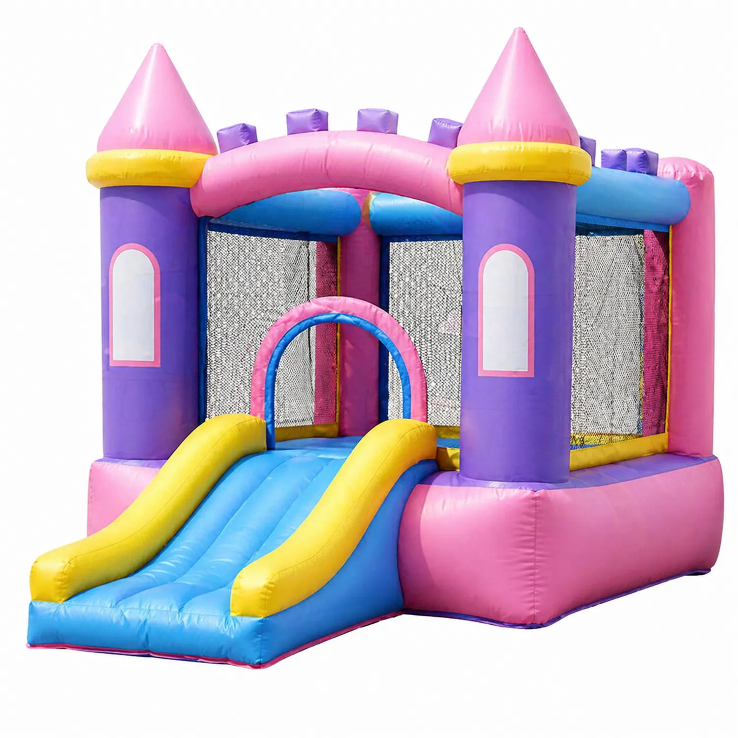 Zamek dmuchany z PVC dla dzieci