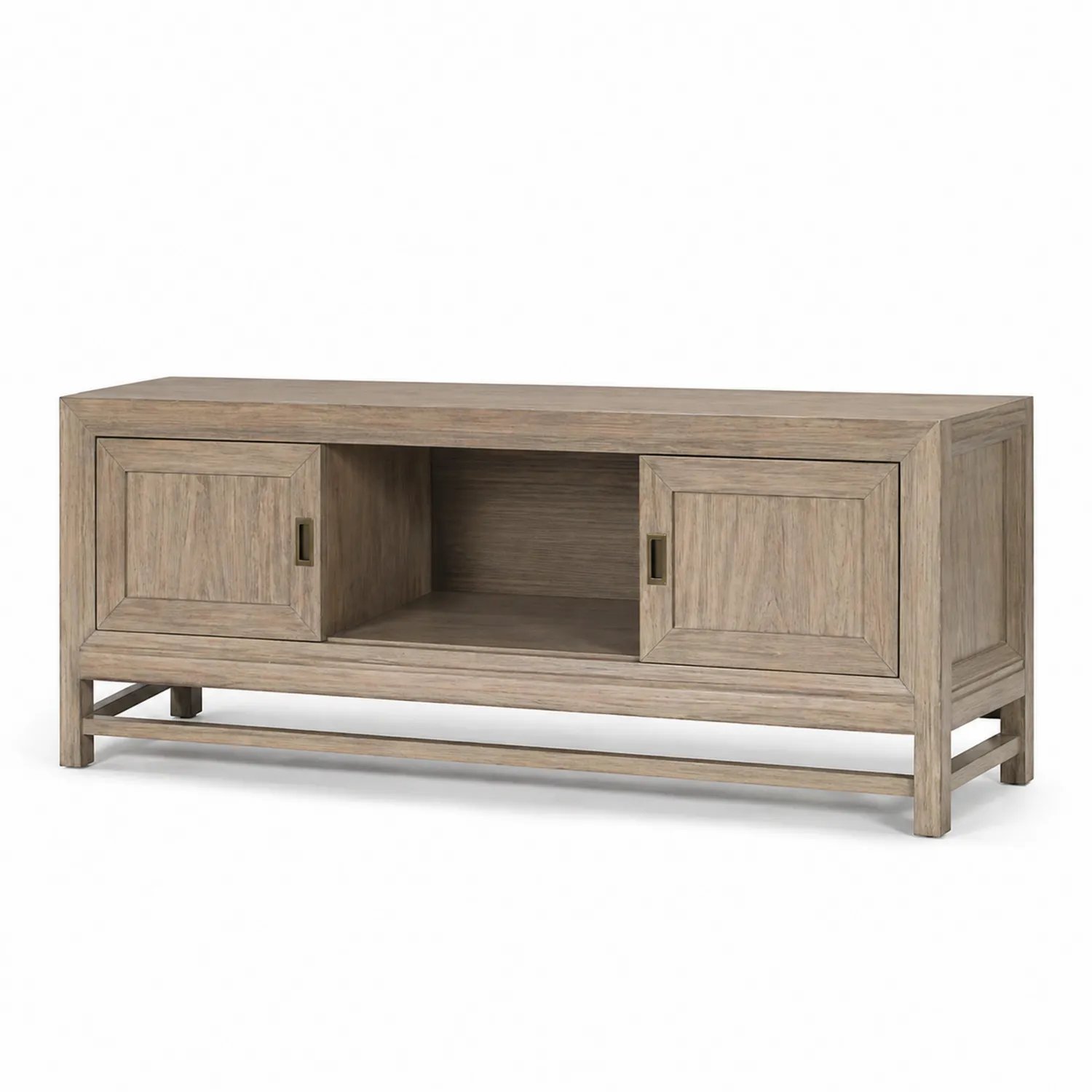 Szafka RTV drewniana z dębu 120x40x50 cm