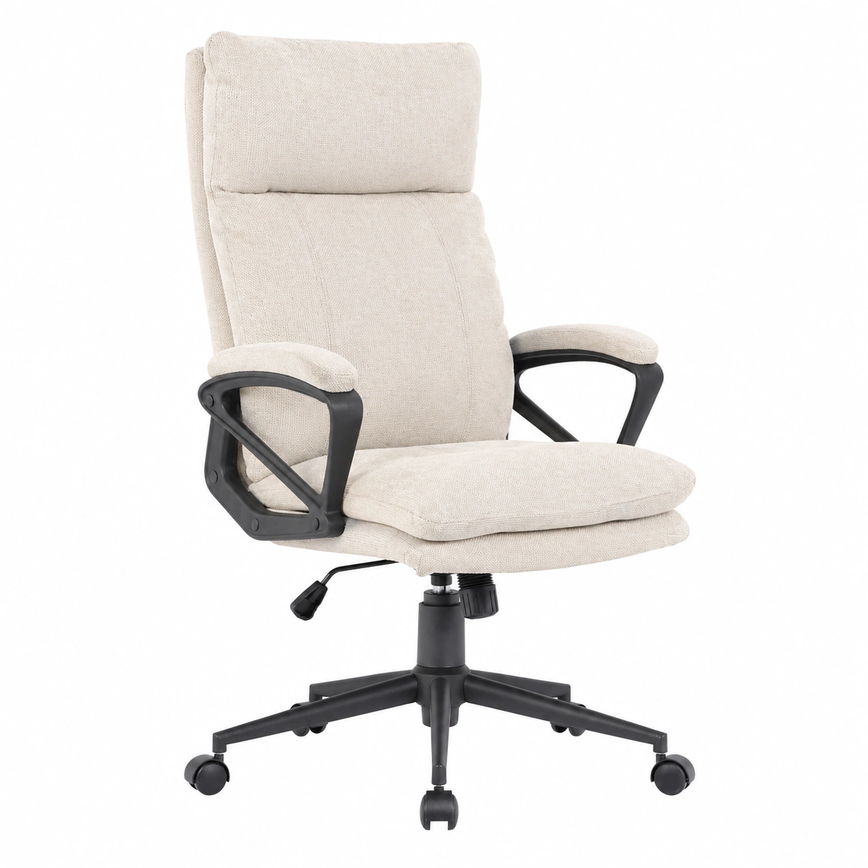 Moderner Chefsessel mit hoher Rückenlehne und ergonomischem Komfort-Roomcarecenter